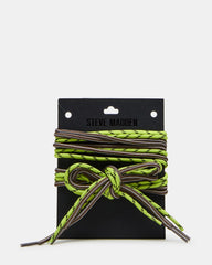 DOUBLE SHOE LACES Multi Shoe Lace Accessory | Steve Madden