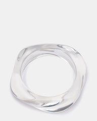 CURVED RETRO BRACELET CLEAR