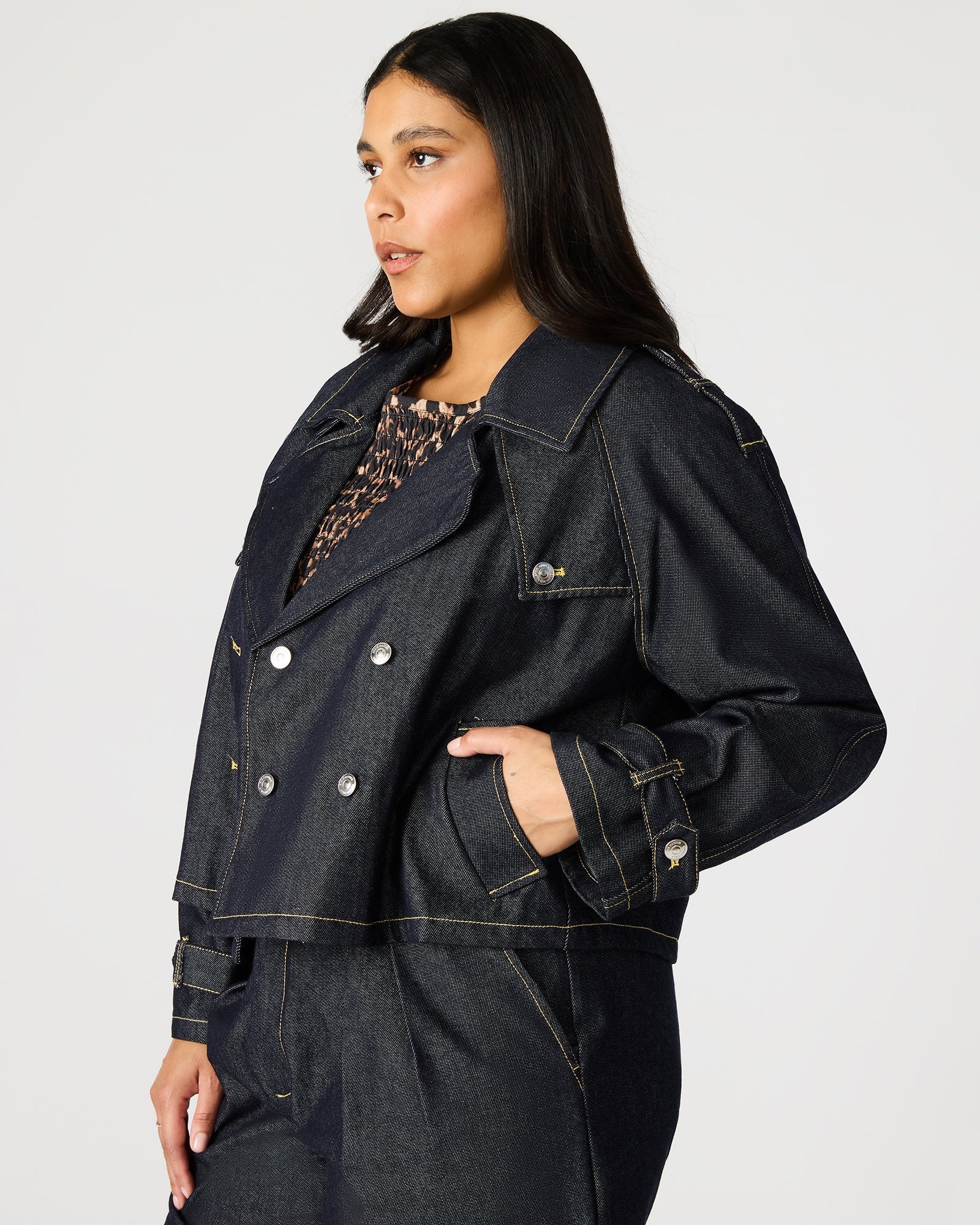 SIRUS DENIM JACKET INDIGO