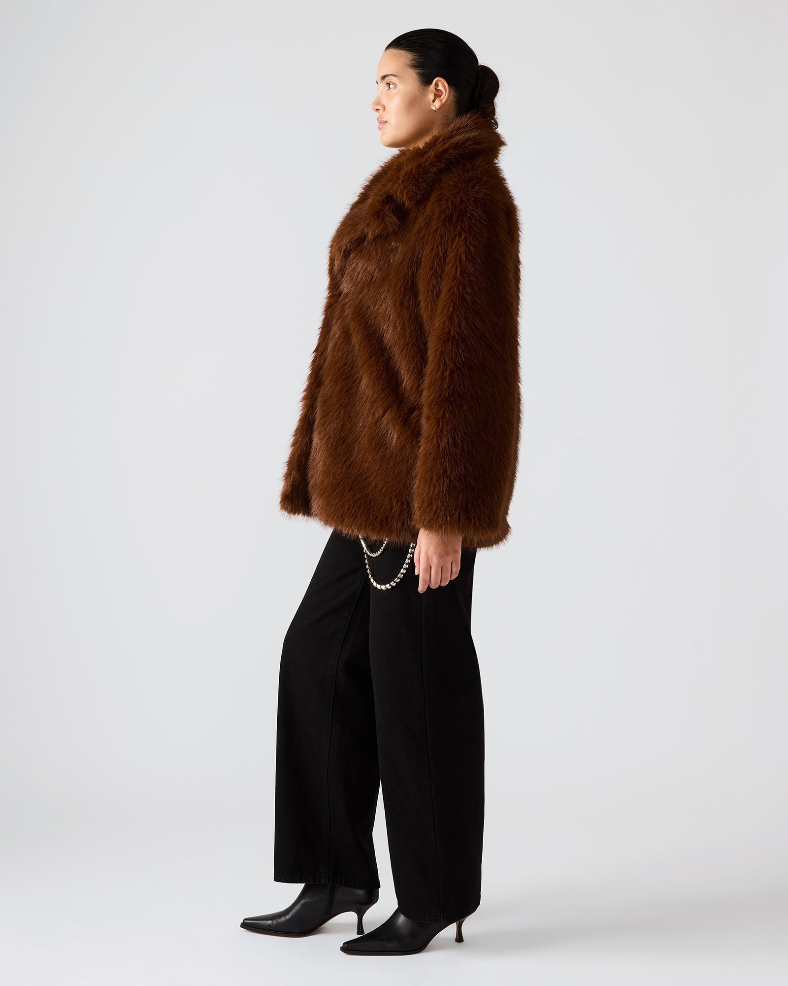 KINDRA COAT BROWN