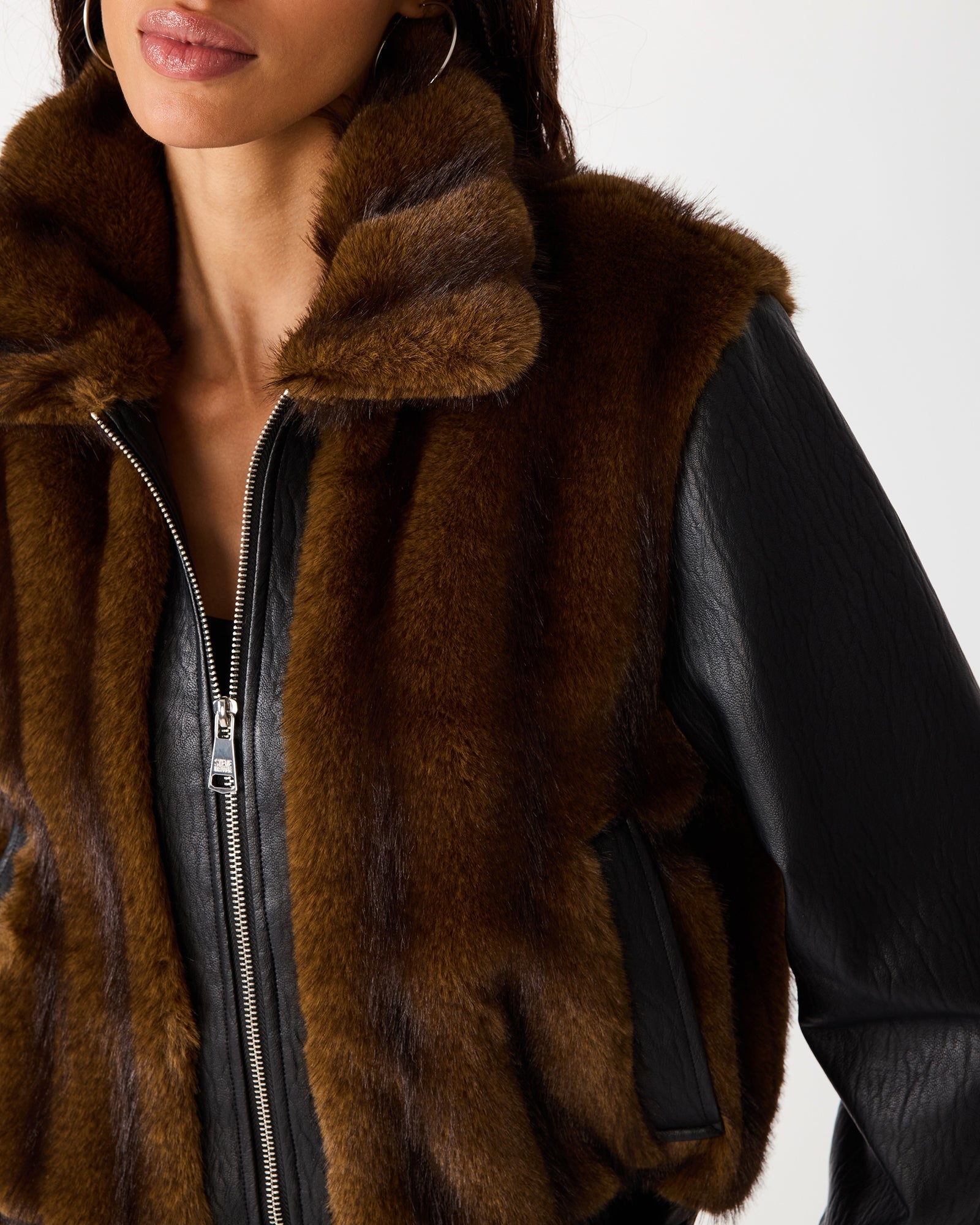 RYLAND JACKET FUR PRINT