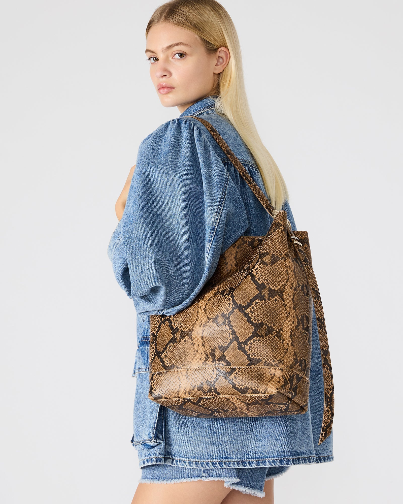 DENISE BAG BROWN PRINT