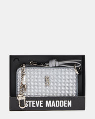 SORELLA Silver Bifold Zipper Wallet Gift Set | Steve Madden